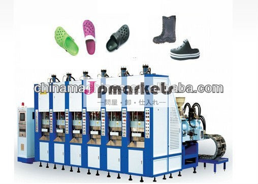 中国の熱い販売の2014年! 全自動シングル/ダブルカラーeva発泡射出成形機、 エヴァのマシン、 靴のマシン問屋・仕入れ・卸・卸売り