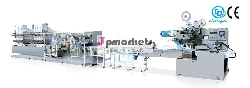 D: CD-1800フルオートマチックのぬれたティッシュの折る機械問屋・仕入れ・卸・卸売り