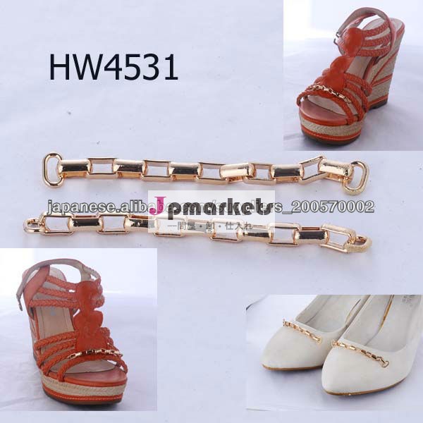 ゴールデン気質ハイヒールの靴チェーン , shoe trin ,catena di scarpe HW4531問屋・仕入れ・卸・卸売り