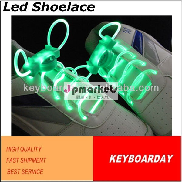 熱い販売led点滅して靴ひも、 led靴ひもアップライト、 ＬＥＤくつひも問屋・仕入れ・卸・卸売り