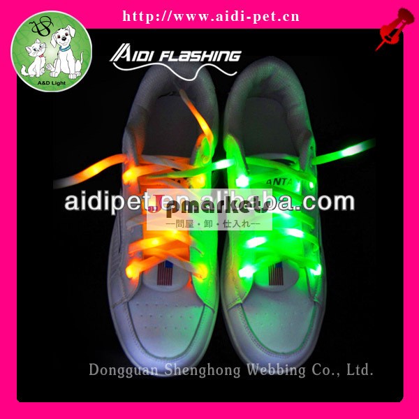 卸売2014年ミックスカラーled靴ひも問屋・仕入れ・卸・卸売り
