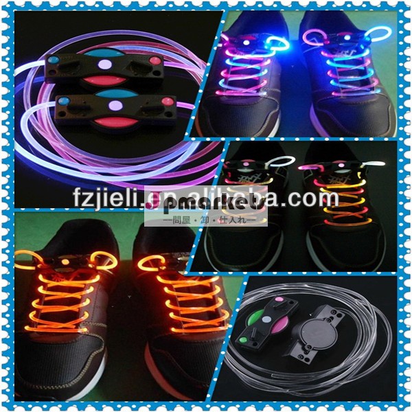 古典的なledのネオンフラッシュ靴紐シューレースカラフル発光led靴ひも問屋・仕入れ・卸・卸売り
