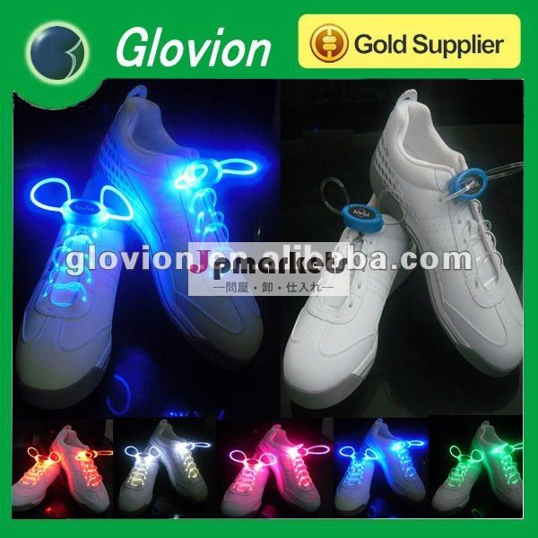 新しいledフラッシュ照明グロー靴紐光- アップパーティーled靴ひもled靴ひも問屋・仕入れ・卸・卸売り