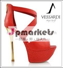 新しいファッションハイヒール赤2014年女性の靴セクシーチャーミングな女性の好みのパーティの靴問屋・仕入れ・卸・卸売り