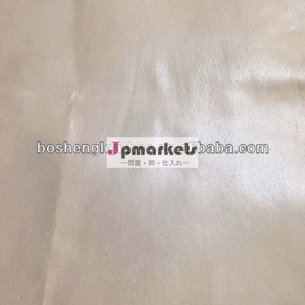 熱い販売の樹脂2014年ガラス張りの豚革スプリット問屋・仕入れ・卸・卸売り