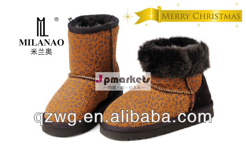 2012年のクリスマスの方法ヒョウは雪のブーツを安くからかう問屋・仕入れ・卸・卸売り