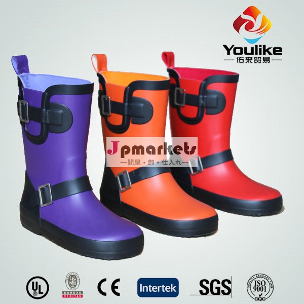子供のゴム製yl1258新しいスタイルヌードrainboots問屋・仕入れ・卸・卸売り