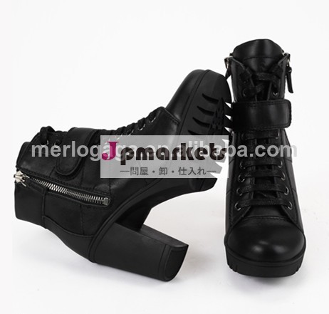 最も熱い販売レザーハイヒールブーツエレガントな女性ブーツ靴2013ハンドメイド工場ウォーム・ブート問屋・仕入れ・卸・卸売り