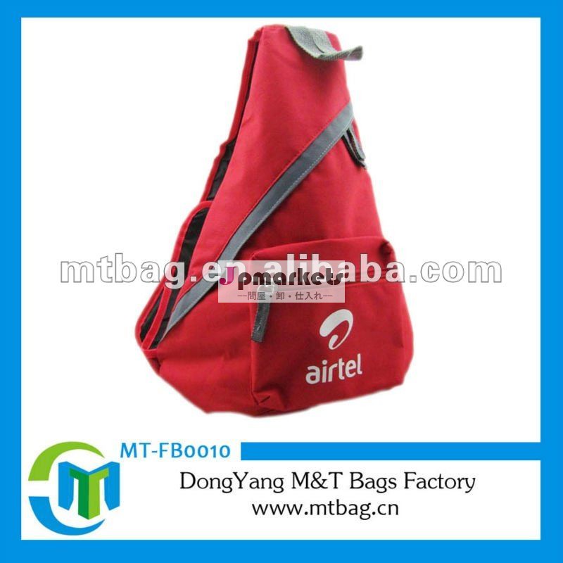 赤い色の方法三角形のバックパックはバックパック袋をからかう問屋・仕入れ・卸・卸売り