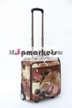 pvcのラップトップ1680d輪トロリーバッグ問屋・仕入れ・卸・卸売り