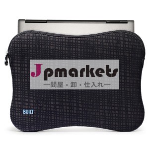 構築されたネオプレンラップトップスリーブ17ジッパー式( 黒鉛グリッド)問屋・仕入れ・卸・卸売り