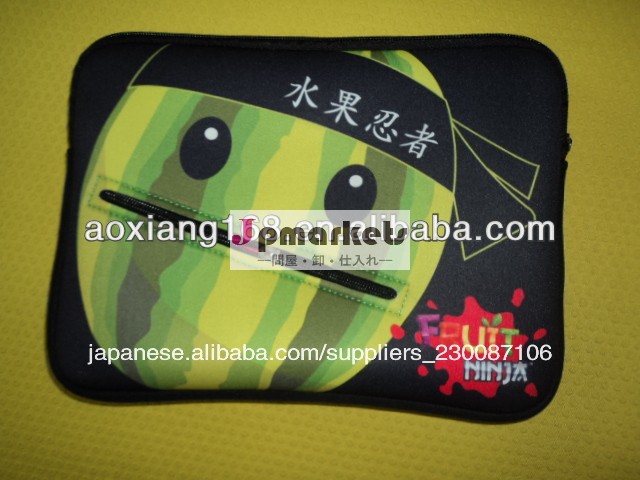 ユニバーサル印刷果物付きタブレットケースノートブックスリーブ問屋・仕入れ・卸・卸売り