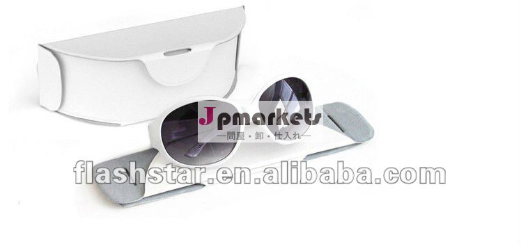 接眼レンズは、携帯用foldableサングラスの箱包装する問屋・仕入れ・卸・卸売り