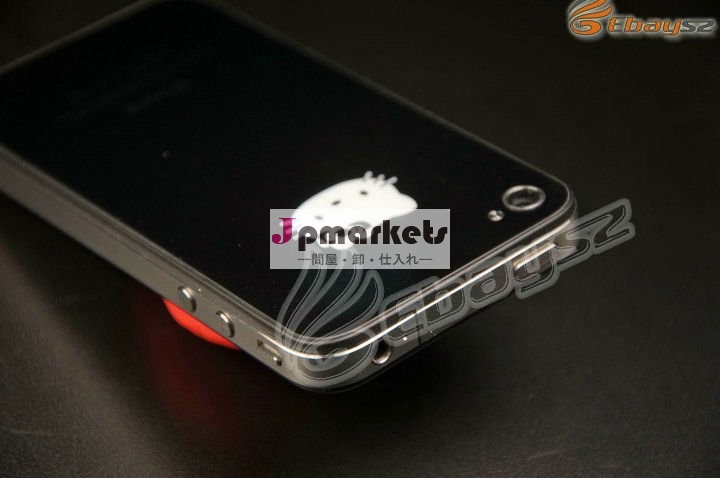 ・熱い販売の新しい!!! Iphone用4ハローキティライトアップ光るバックハウジングカバードアルミネッセンスlf-1031ケースキット問屋・仕入れ・卸・卸売り