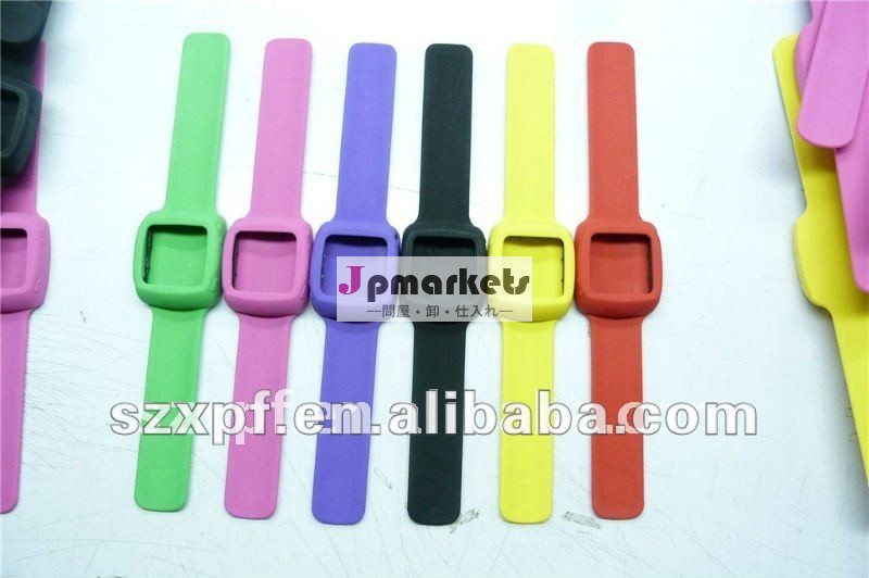 iPod Nano 6のためのシリコーンの腕時計の箱問屋・仕入れ・卸・卸売り