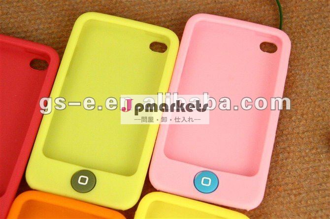 柔らかいシリコン2012ペンギンケースi podtouchの4の問屋・仕入れ・卸・卸売り