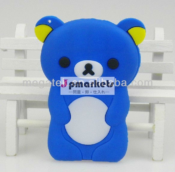 rillakumaかわいいクマの3d7ipodnano用シリコンケース問屋・仕入れ・卸・卸売り
