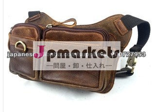 レザーポーチ 男子用ショルダーバッグ ウエストバッグ問屋・仕入れ・卸・卸売り