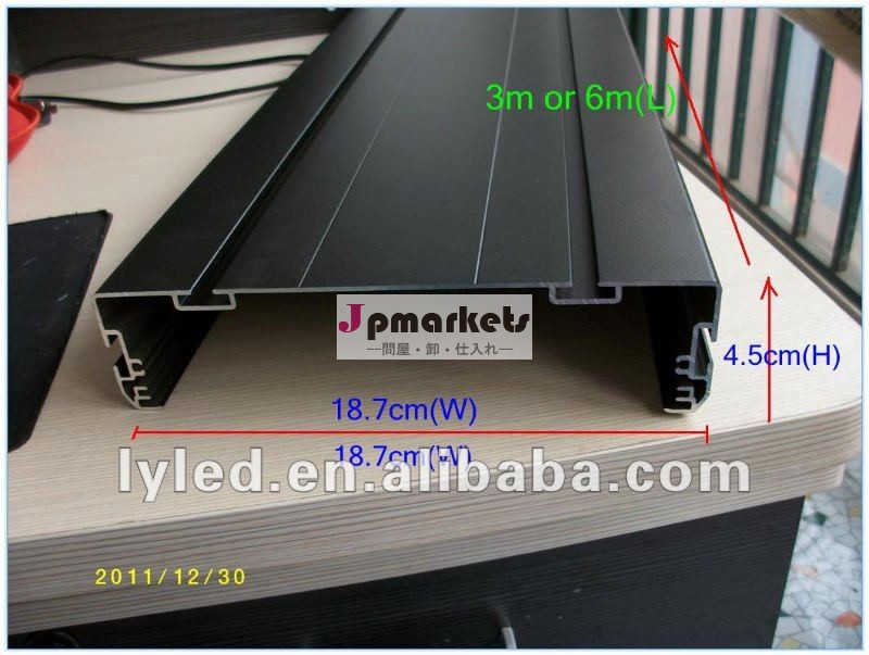 アルミプロファイル18.7x4.5cmp10ledディスプレイ問屋・仕入れ・卸・卸売り