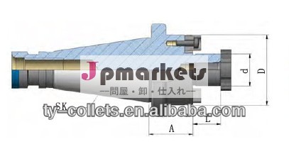 高精度cncフライスのコレットチャックの工具ホルダー問屋・仕入れ・卸・卸売り