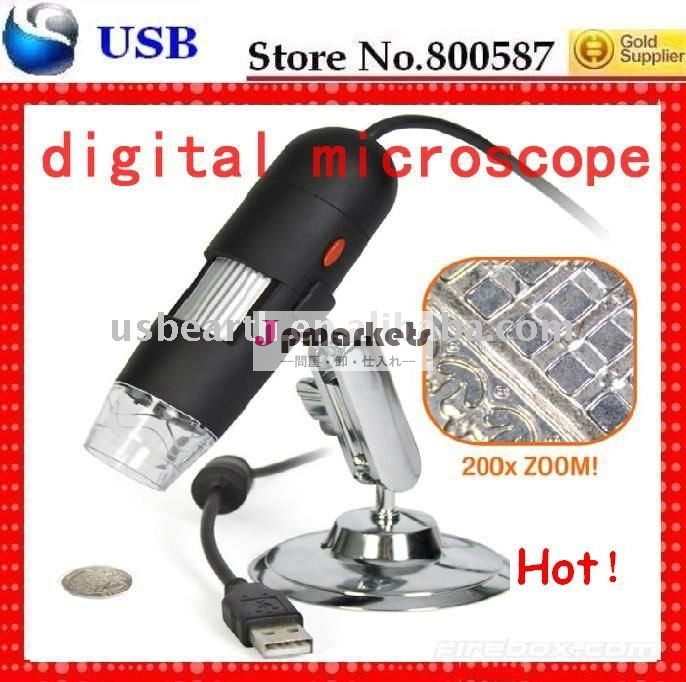 卸売!! デジタルusb顕微鏡、 携帯用ルーペ、 usb拡大鏡、 500分問屋・仕入れ・卸・卸売り