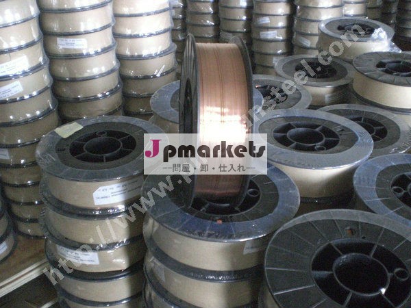 の銅被覆溶接ワイヤer70s-6co2ガスシールド問屋・仕入れ・卸・卸売り