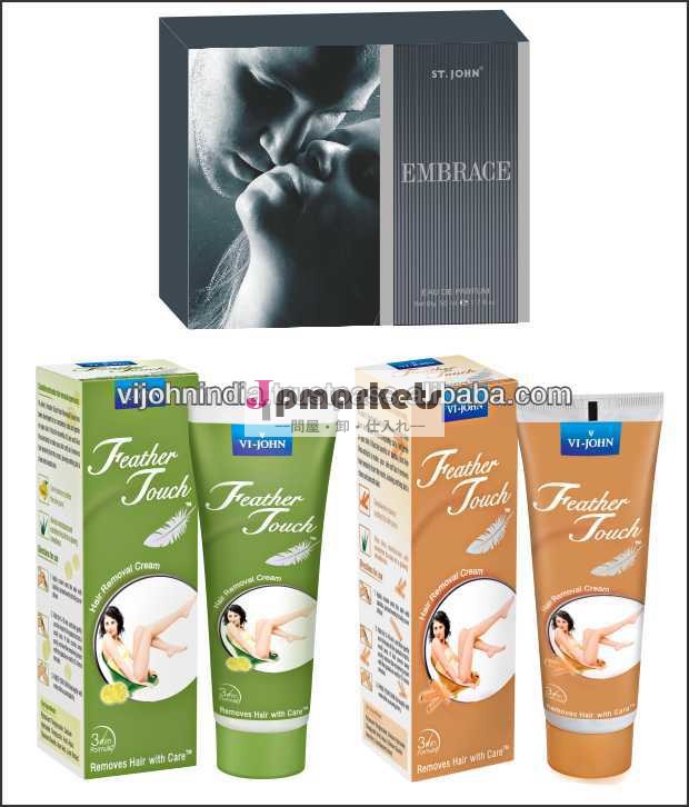 フェザータッチvijohn脱毛クリーム( ライム・サンダル) ・60gmvi- ジョンembrance50ml香水問屋・仕入れ・卸・卸売り