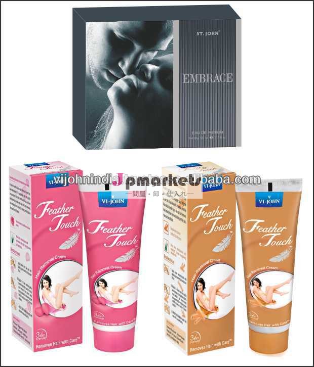 フェザータッチvijohn脱毛クリーム( バラ・サンダル) ・60gmvi- ジョンembrance50ml香水問屋・仕入れ・卸・卸売り