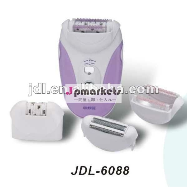 JDL-6088はフィートの中国の死んだ皮の女性epilatorsの電気かみそりを取除く問屋・仕入れ・卸・卸売り