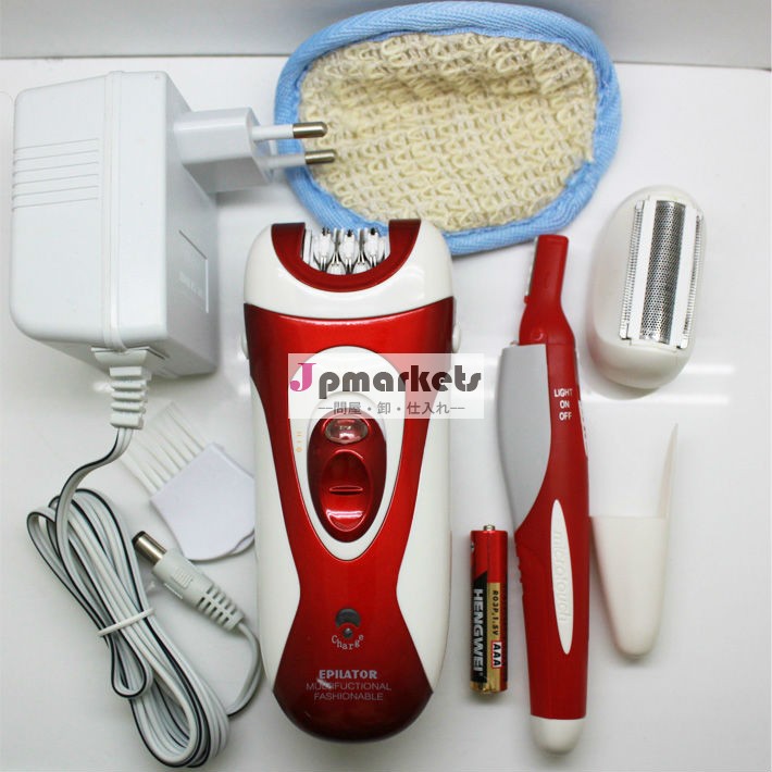 充電式プロ2013新しい脱毛器脱毛器女性茶色リムーバー76862イン1レディーシェーバー問屋・仕入れ・卸・卸売り