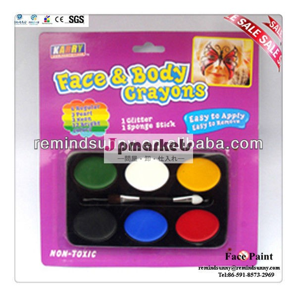 非- 毒性courlourfulgreasepaintボディーペイント問屋・仕入れ・卸・卸売り