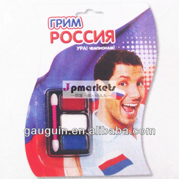サッカーのフェイスペイントペイント顔用プロモーションギフト問屋・仕入れ・卸・卸売り