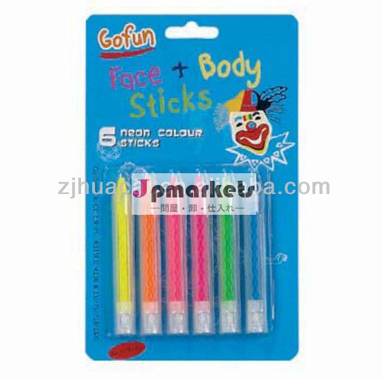 6- カラープッシュ- タイプフェイスペイントペン問屋・仕入れ・卸・卸売り