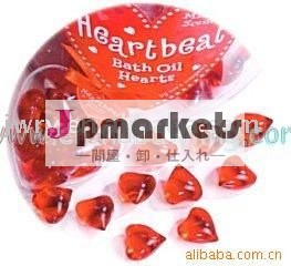 赤いバラ4gハート形のバスオイルビーズパールoem中国のサプライヤー問屋・仕入れ・卸・卸売り