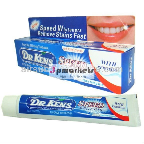 dr。 kensスピードホワイトニングフッ化保護の歯磨き粉問屋・仕入れ・卸・卸売り