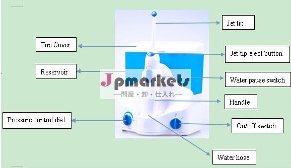 歯科水flosser2014年売れ筋2年間warrentyとビューティーサロンキット問屋・仕入れ・卸・卸売り