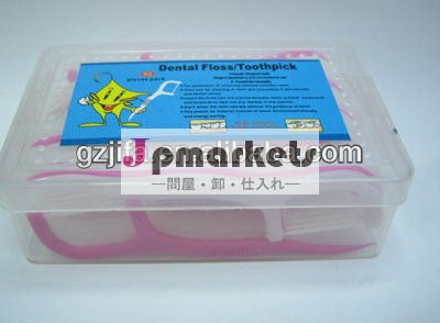 ボックスのプラスチックパッキング50個ミントワックス付きデンタルフロスの好意問屋・仕入れ・卸・卸売り