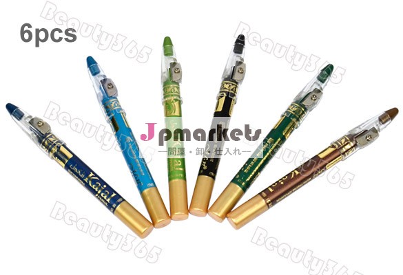 新しいFasion 6はクリーム色の影の化粧品のアイシャドウの鉛筆を着色する問屋・仕入れ・卸・卸売り