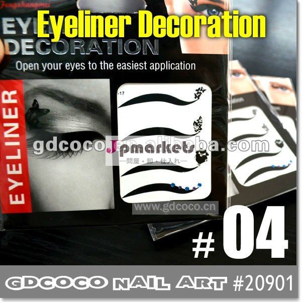 アイライナー野生2012新しいファッションデザインのステッカーの装飾sticker#20901- 04問屋・仕入れ・卸・卸売り
