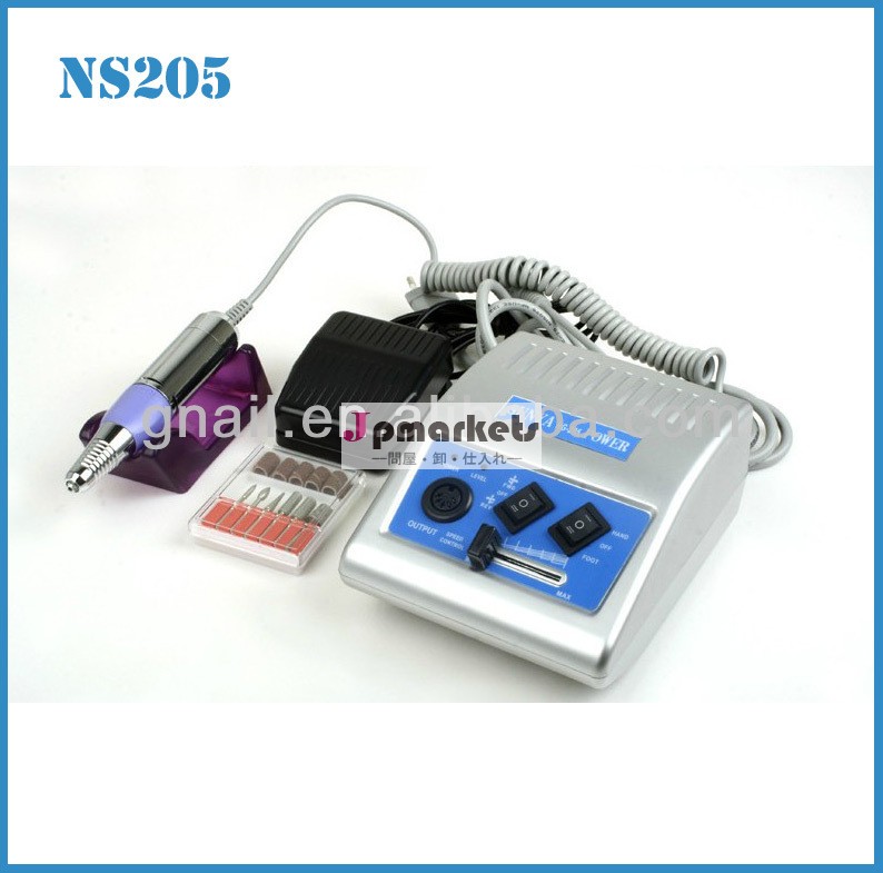 プロの電気110vネイルドリルファイルネイルアート用マニキュアペディキュアマニキュアマシン- ns205問屋・仕入れ・卸・卸売り