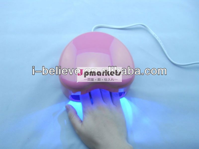 ハート形3wより良いledネイルジェル用uvランプ問屋・仕入れ・卸・卸売り