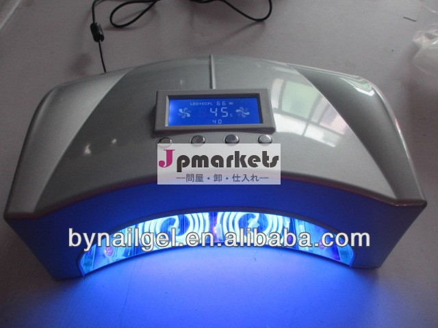 ccfl66w2014年ハイパワーled紫外線爪ランプ2手でファン問屋・仕入れ・卸・卸売り