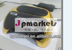 2014年66wccfl+ledハイパワーuvネイルランプ2針が主導紫外線爪ジェルネイルドライヤー問屋・仕入れ・卸・卸売り