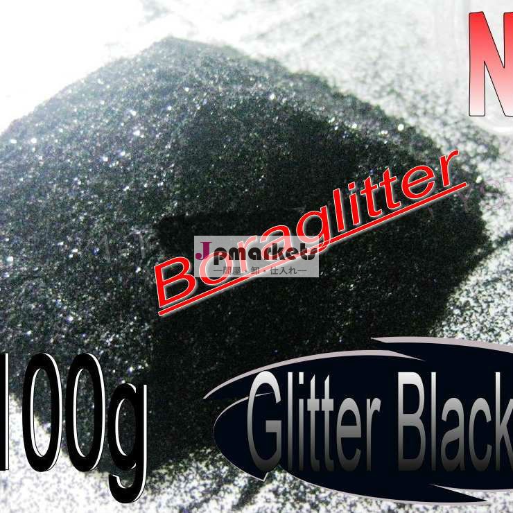 bl六角形のきらめきの粉、 黒グリッターダスト、 ペットグリッターフレーク問屋・仕入れ・卸・卸売り