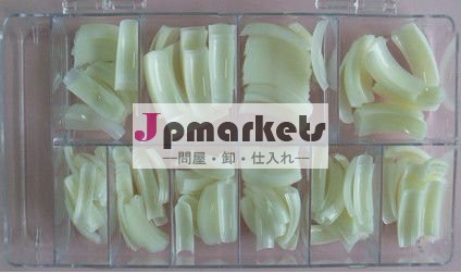 500天然ハーフカバーフレンチスタイルつけアクリルネイルアートのヒント問屋・仕入れ・卸・卸売り