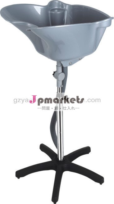 大型モデルyc-210黒と銀色の色ポータブルシャンプー台問屋・仕入れ・卸・卸売り