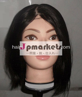 合成繊維の毛whoesale美容学校のためのトレーニングヘッド問屋・仕入れ・卸・卸売り