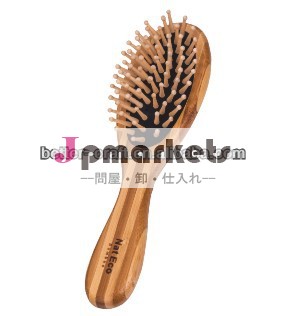 新しいデザイン天然の竹のdetangle毛ブラシ問屋・仕入れ・卸・卸売り