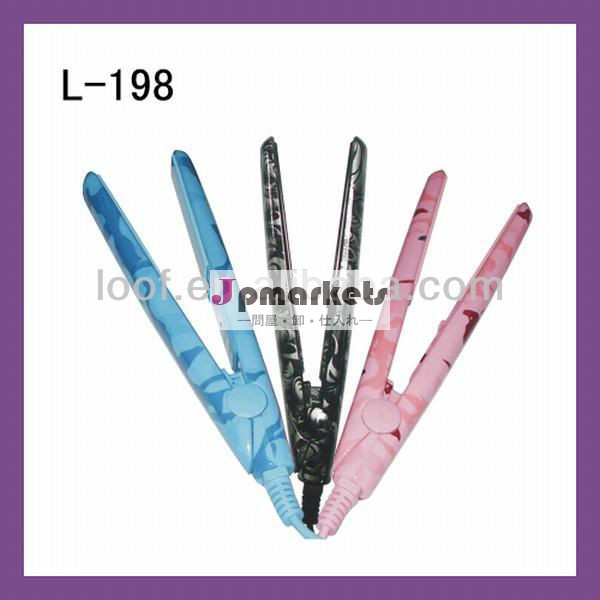 ヘアアイロン 桃 美容家電 L-198問屋・仕入れ・卸・卸売り