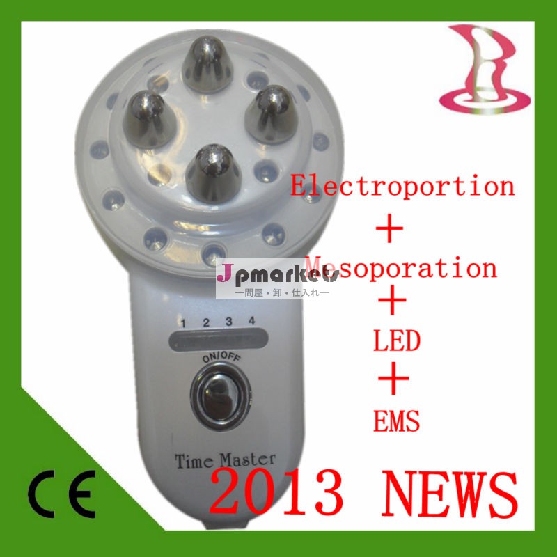家庭での使用52013ニュース1時間に一dispositivoマスターledcuidadoフェイシャルスキンケア・テニング顔の若返りrfハンドヘルドled問屋・仕入れ・卸・卸売り